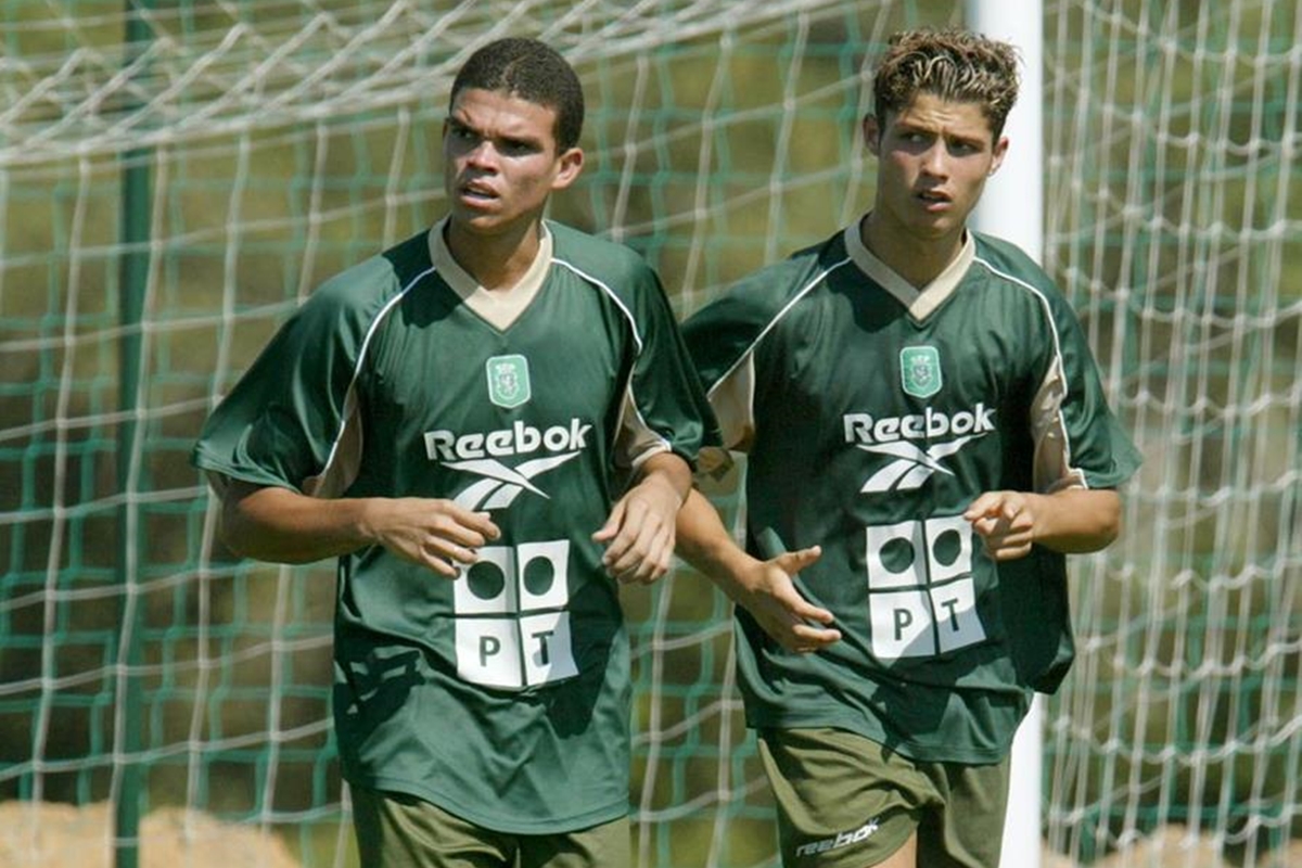 Pepe i Ronaldo treniraju zajedno u akademiji Sportinga (Foto: DR)